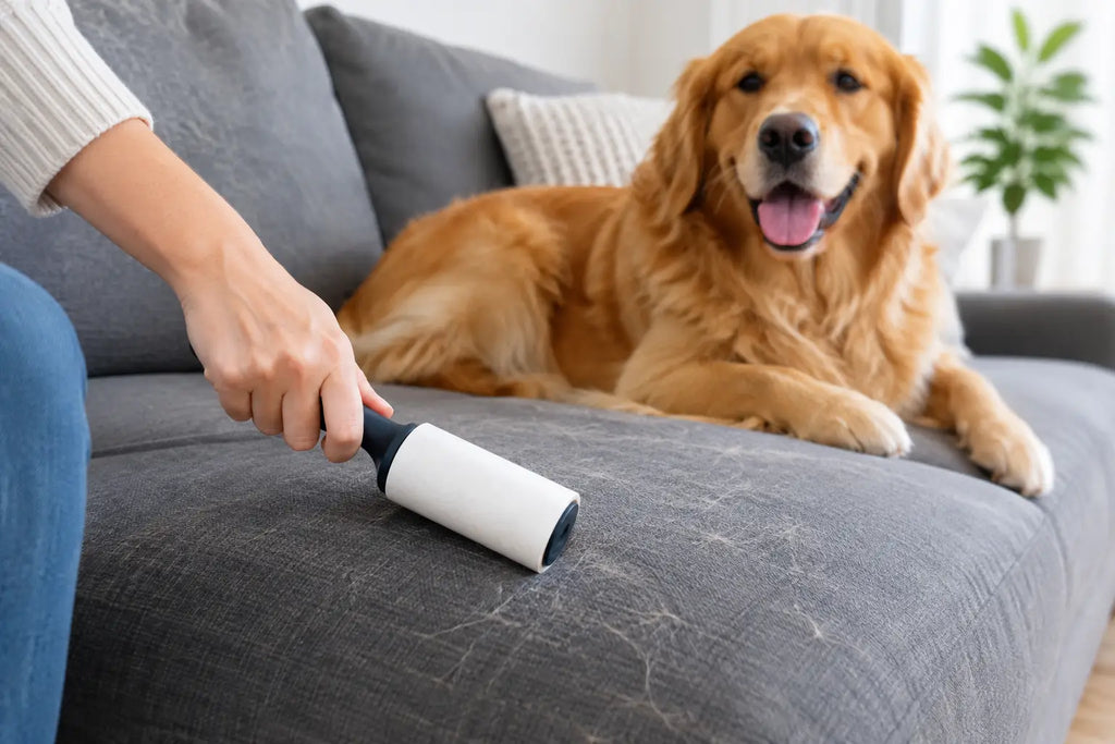 How to Remove Pet Hair From Furniture Fast