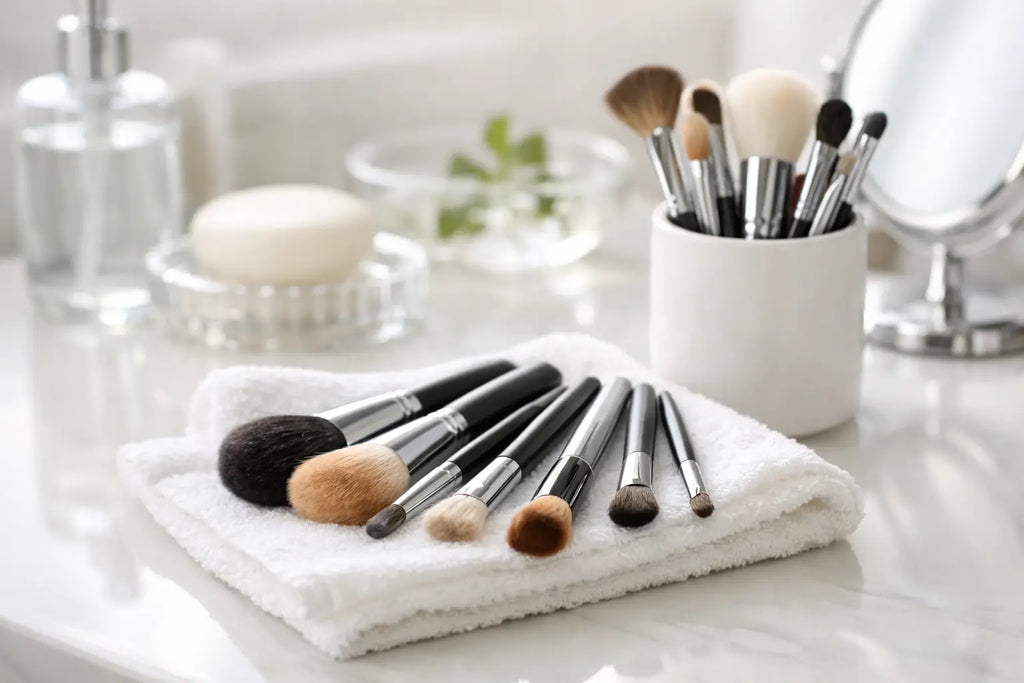 How to Keep Clean Makeup Brushes Ready to Use
