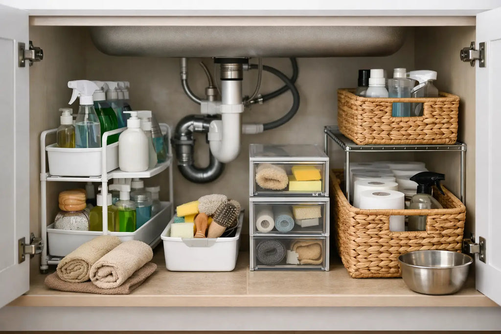 How to Organize Under Sink Space Fast Today