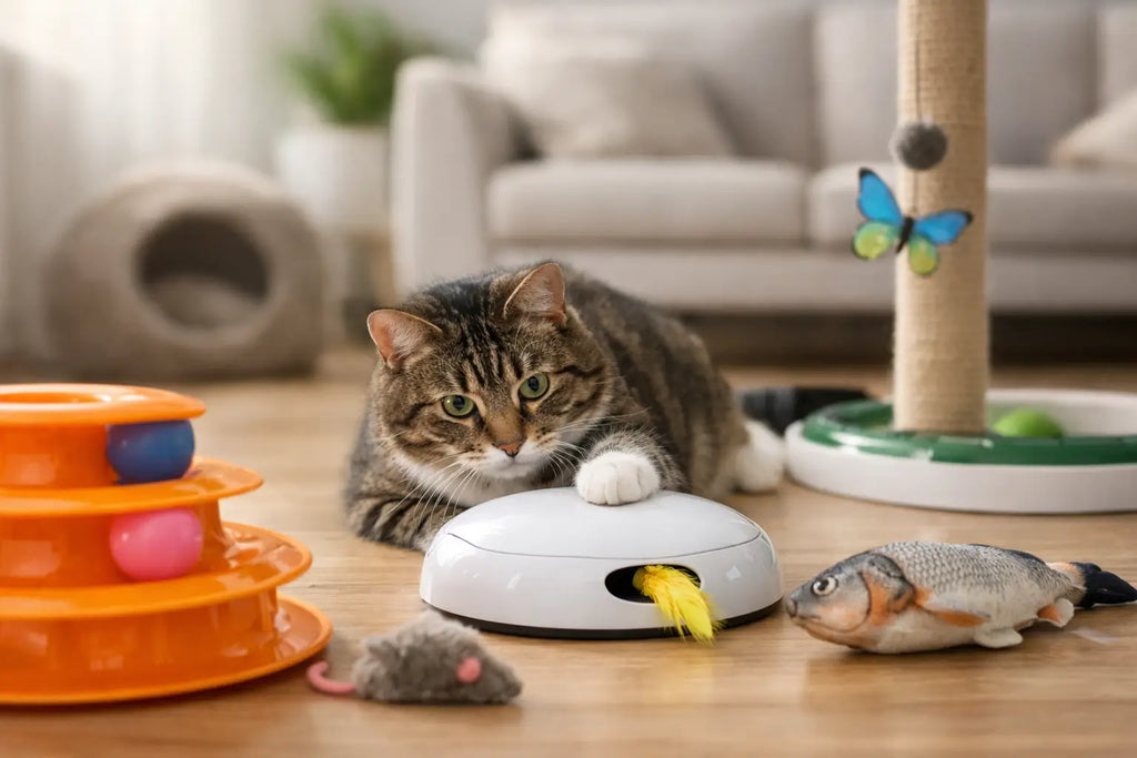 Cat Toys That Keep Indoor Cats Busy and Happy